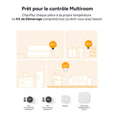 Kit Multiroom tado° X (2e gén.) installé dans un logement