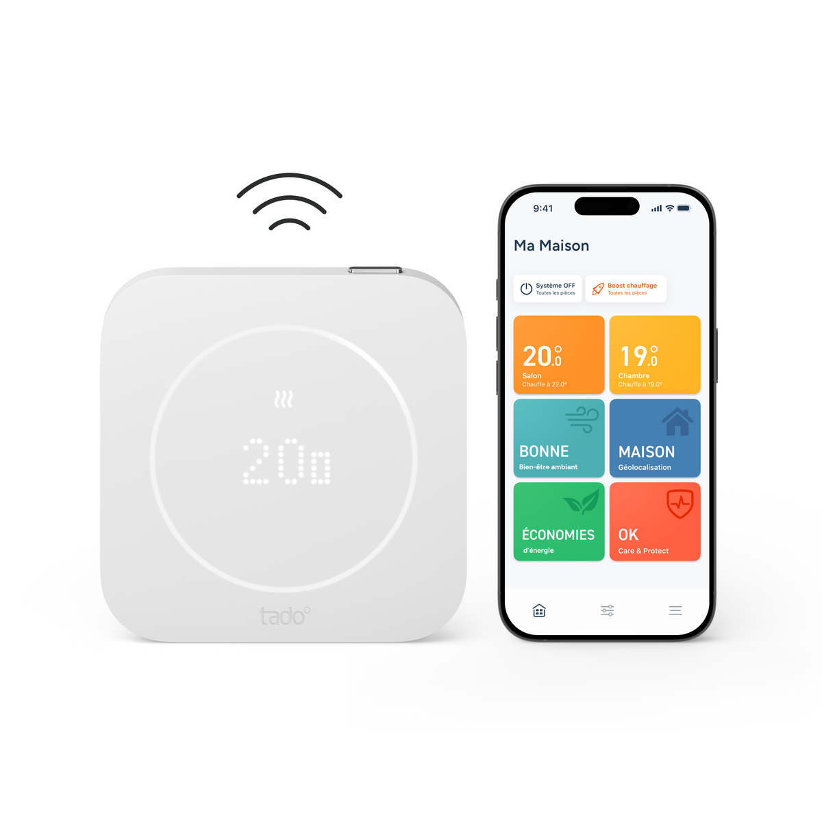 Sonde de température sans fil X (2e gén.) avec l’application tado°