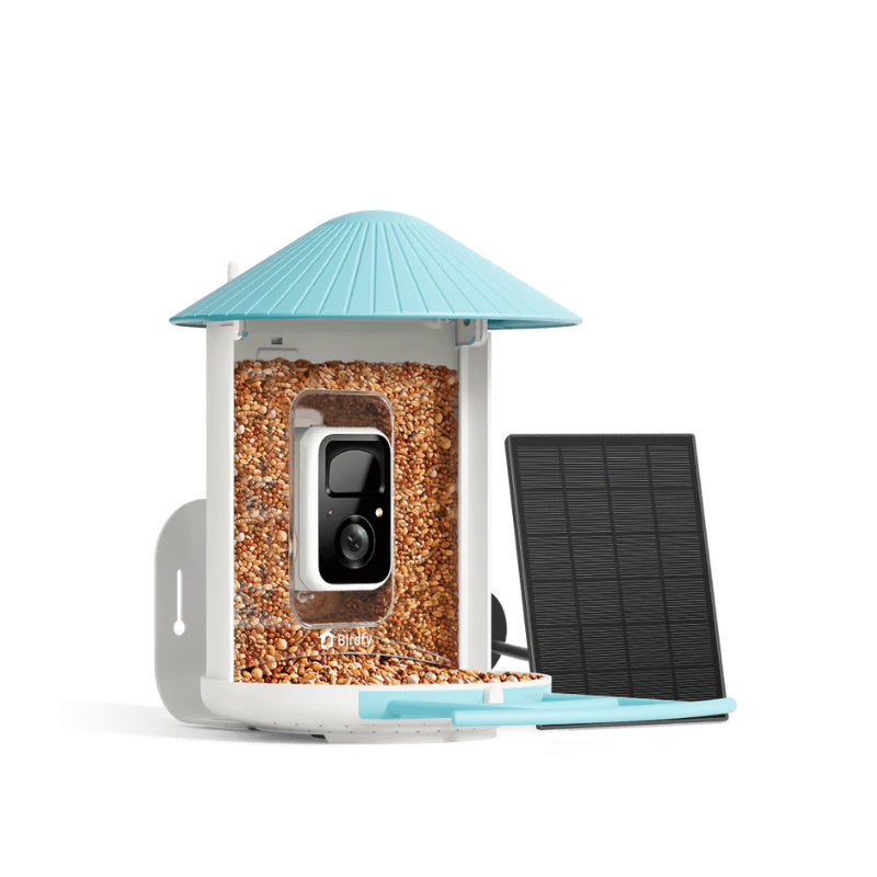 Mangeoire connectée avec caméra IA et panneau solaire Birdfy – Birdfy