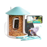 Mangeoire connectée avec caméra IA et panneau solaire Birdfy – Birdfy