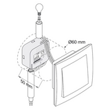 Micro-récepteur pour éclairage RTS