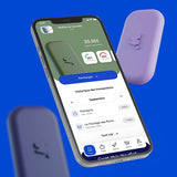 Walkie Vert - Porte monnaie sans contact - Money Walkie
