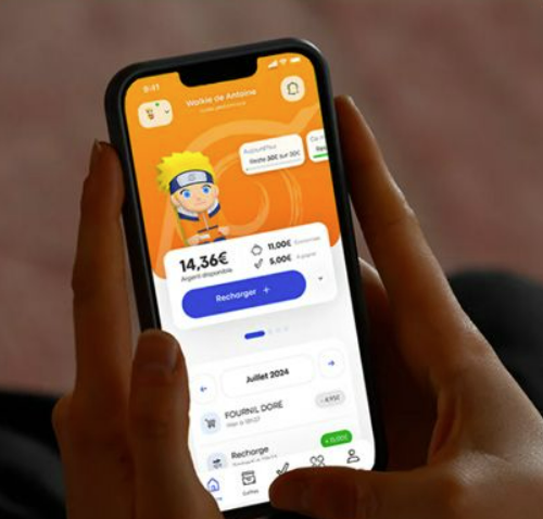 Walkie Naruto - Porte monnaie sans contact - Money Walkie
