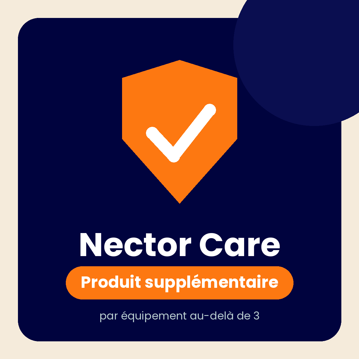 Care produit supplémentaire