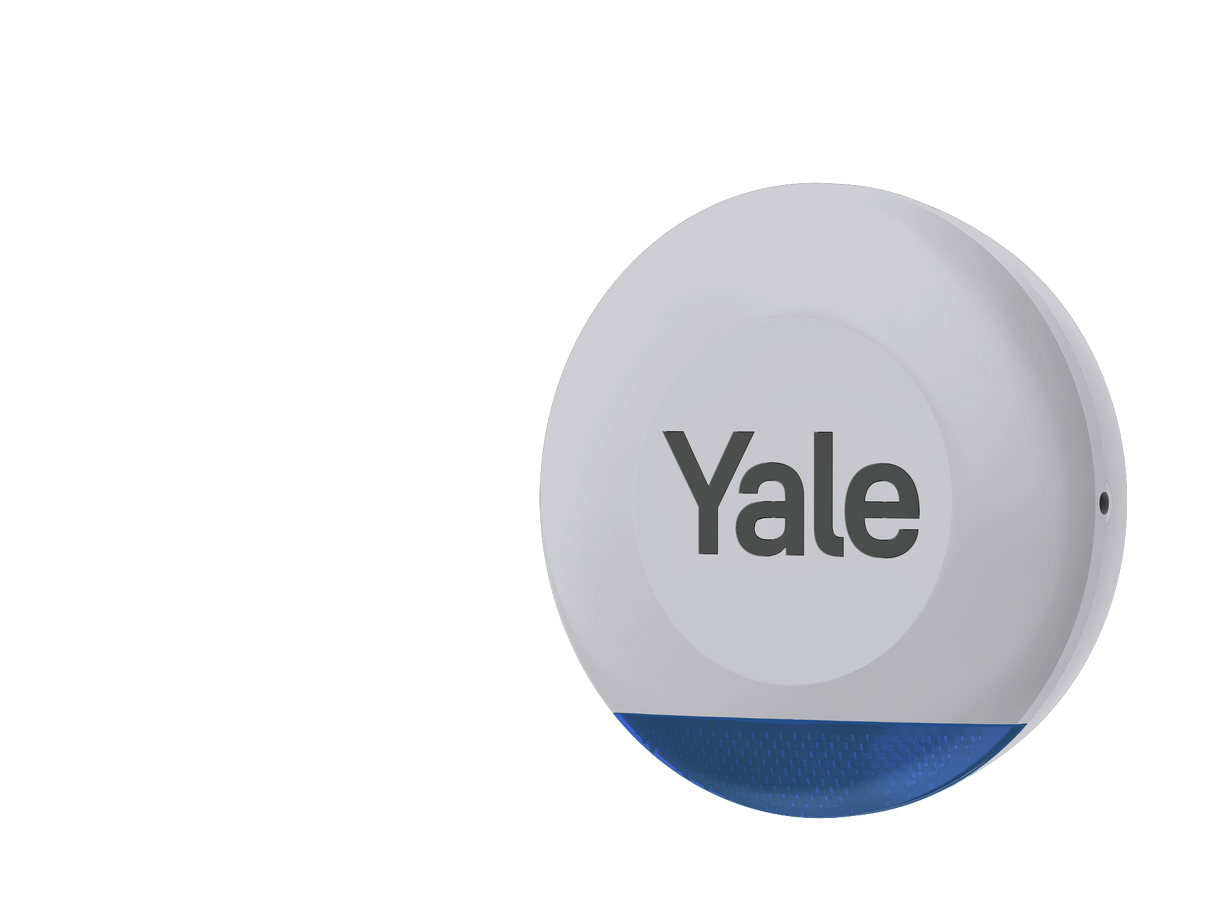 Sirène extérieure grise - Yale