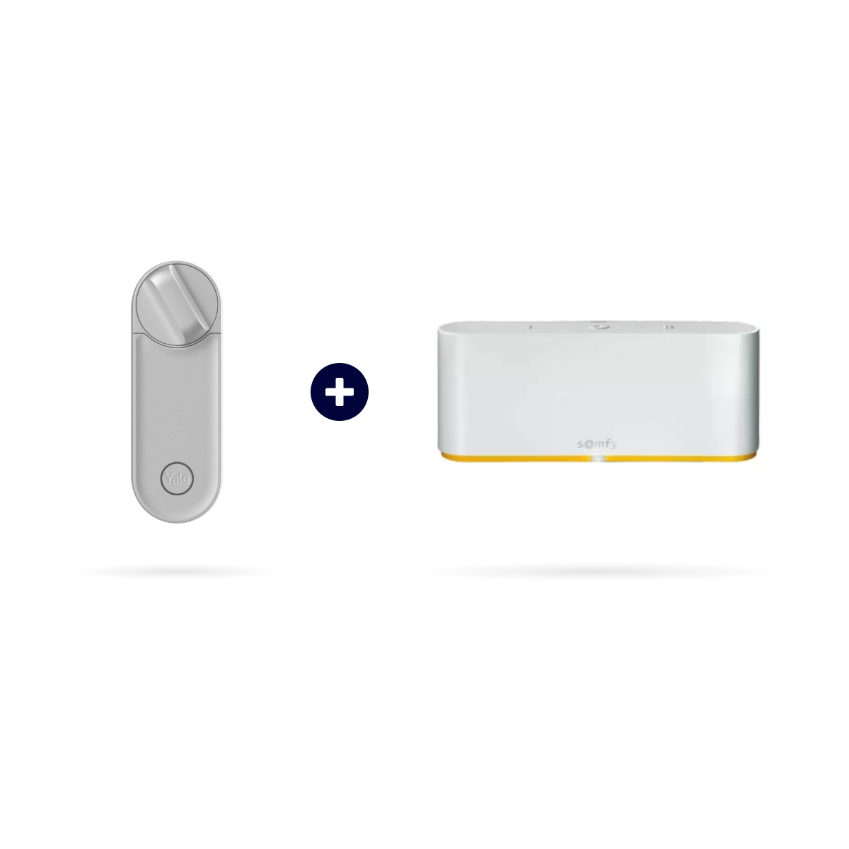 Pack TaHoma Switch Somfy + serrure connectée Yale Linus L2 argent