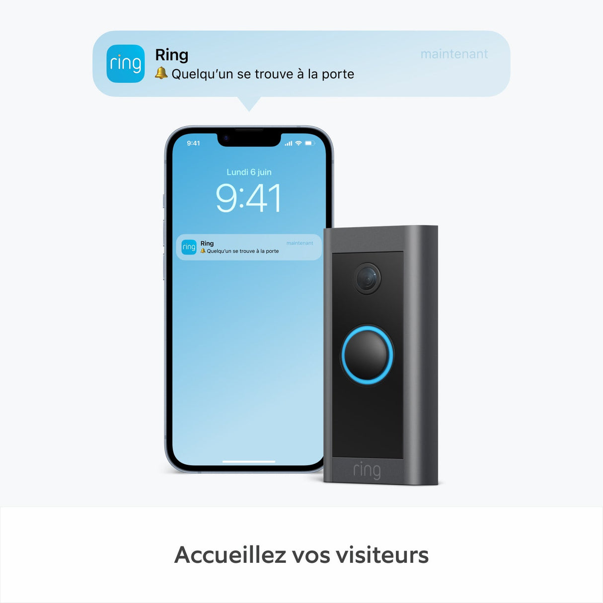 Sonnette vidéo filaire - Video Doorbell Wired - Ring