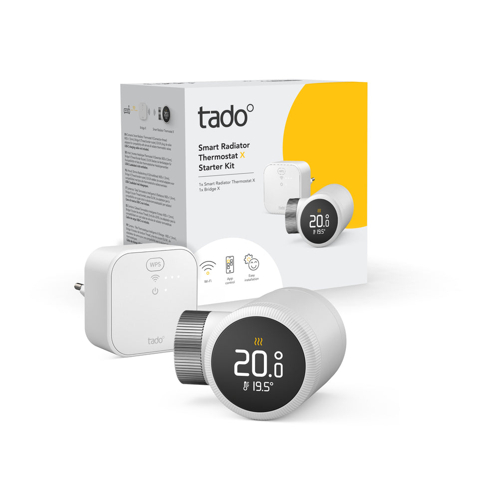 Tête Thermostatique Intelligente X - Kit de Démarrage - tado°