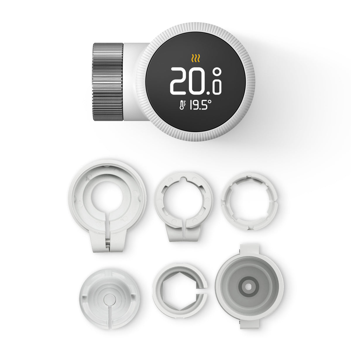 Contenu de la boîte – Tête thermostatique intelligente X – tado°