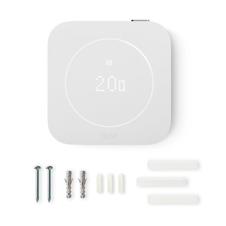 Contenu de la boîte – Thermostat intelligent filaire X (2e gén.) – tado°