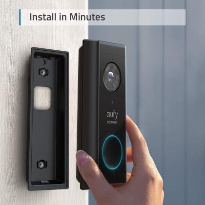 Sonnette vidéo connectée sur batterie ou filaire